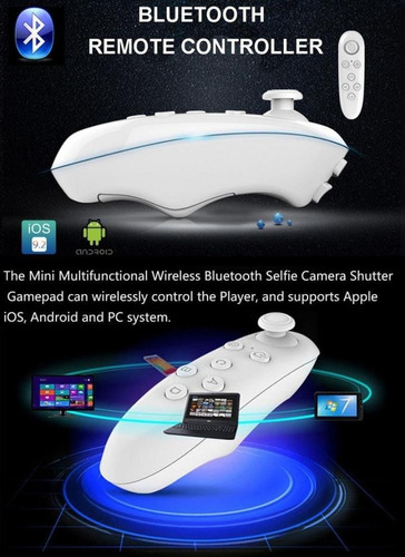 Control Bluetooth 3d Vr Gamepad Celulares Pc iPhone Samsung