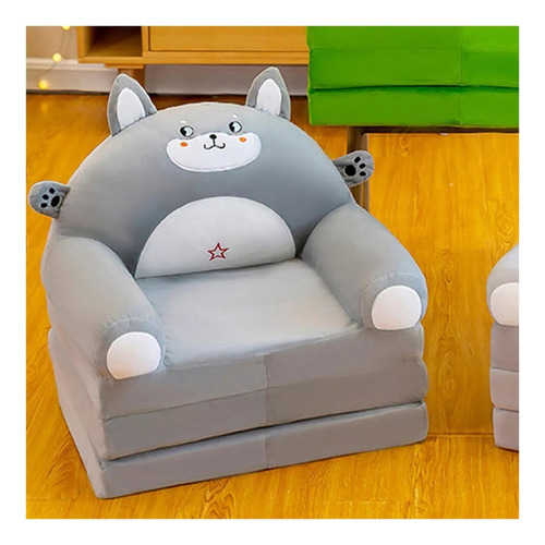 Sofá Plegable For Niños Pequeños, Sillón, Funda Lavable