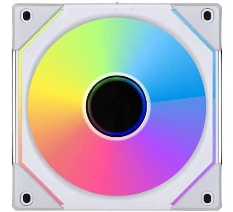 Uni Fan Slinfinity 120 Rgb Triple Pack Blanco Con Contr...