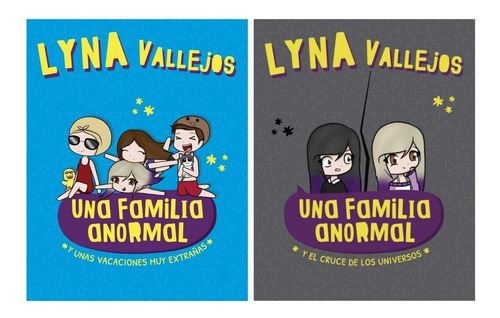 Una Familia Anormal 3 Y 4 - Lyna Vallejos - 2 Libros