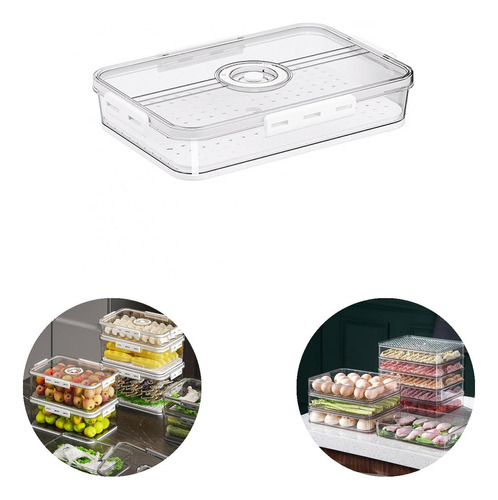 Refrigerador Transparente Kit Bed Keeper Para Albóndigas