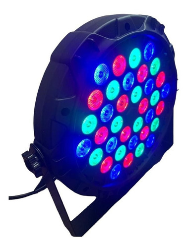 Foco Par Led 36 Dmx Alto Brillo Rgb Disco Fiesta Luces