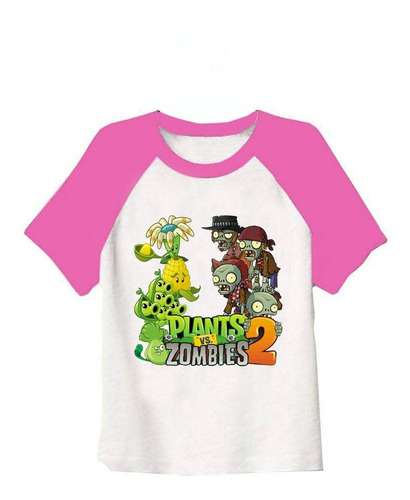 Remera Combinada Plants Vs. Zombies !!