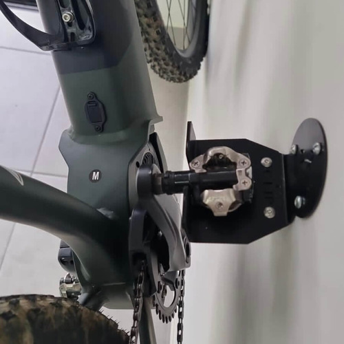 Imagem 7 de 9 de 2 Suportes P/ Pendurar 2 Bikes Na Parede Elétrica, Mtb Speed
