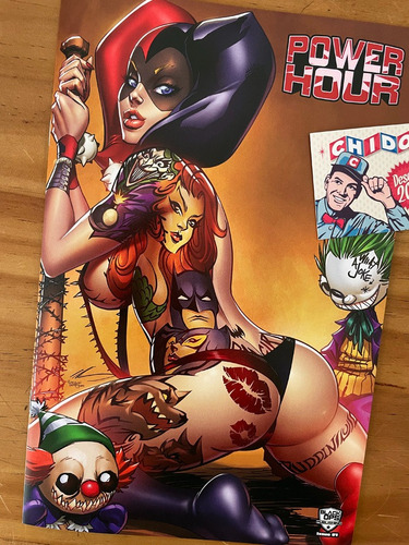 Comic - Power Hour #1 Harley Quinn Naughty Sexy Ale Garza