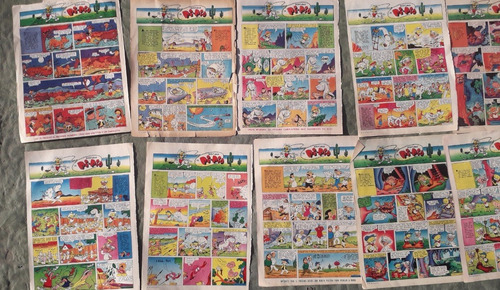 Lote X 15 Clipping De Revista Anteojito Aventuras Pi Pio (Usado)