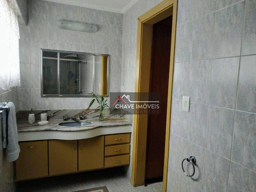 Imagem 13 de 15 de Apartamento Com 3 Dormitórios À Venda, 220 M² Por R$ 750.000 - José Menino - Santos/sp - Ap3146