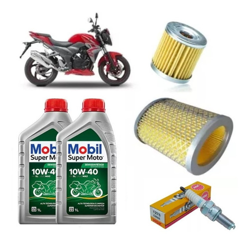 Filtro Dafra Next 250cc 2012 Arm414/1 Mobil 10w40 Cr8e