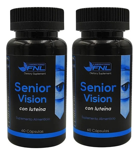 Senior Vision Luteina 2x60 Caps C/u Omega3 Sauco Zeaxantina