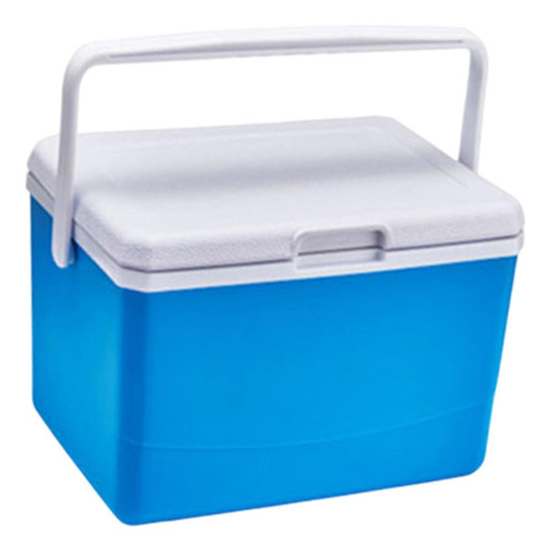 Caja De Cofres De Hielo Caja De Enfriador Conveniente Azul