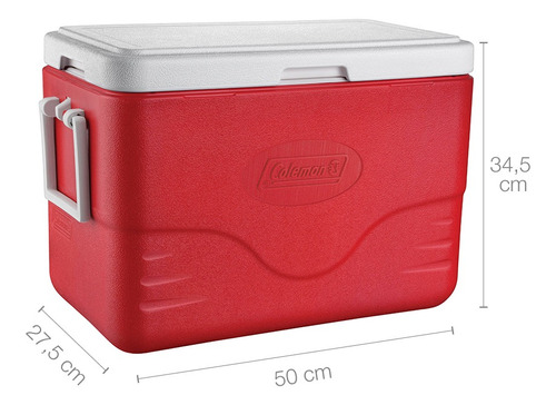 Conservadora Coleman Beach 28 Qt Rojo Coleman