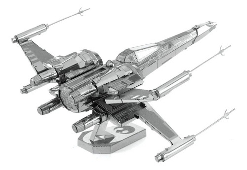 Rompecabezas Puzzle Metal 3d Nave X Wing Fighter Star Wars