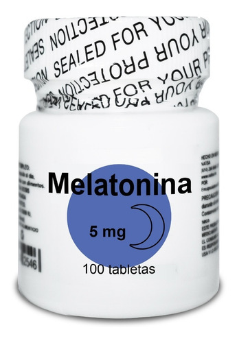 Melatonina 5 Mg, 100 Tabletas
