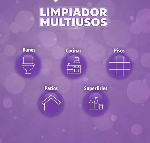 Detergente Limpiador Liquido Super Clean 20 L Lavanda