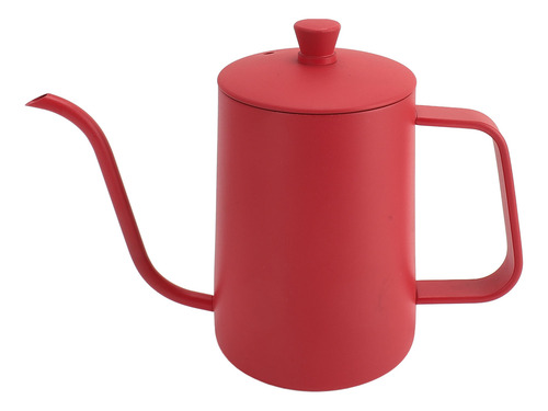 Cafetera De Acero Inoxidable De Gran Capacidad Con Rojo