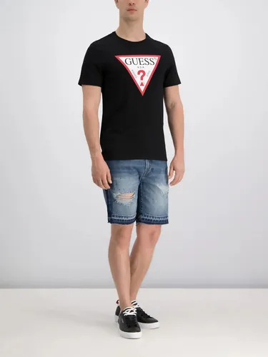 Playera Guess Hombre Logo Ic nico 100 Original Nueva