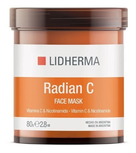 Mascara Radian C Vitamina C & Nicotinamida Lidherma  80 G