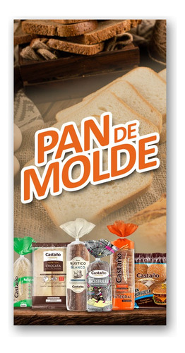 Pendón Publicitario Pan De Molde