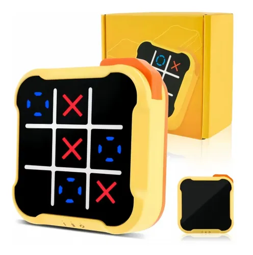 Tres En Raya Gigante Con 9 Mini Tableros – Juego De Mesa Estratégico Para 2 Jugadores, Ideal Para Viajes Y Familia, Incluye Fichas Grandes Y Pequeñas