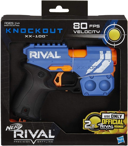 Nerf Rival Knockout Xx-100 Blaster Pistola