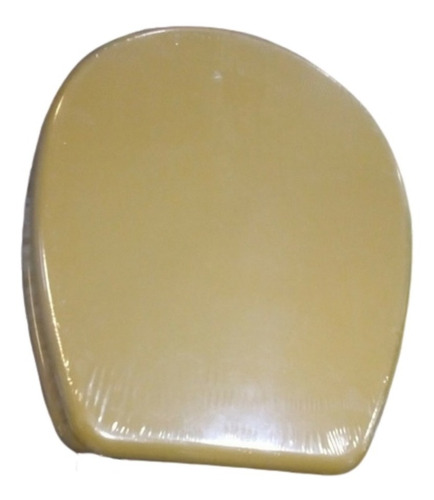 Tabla Asiento Inodoro Derpla Pilar Dorado Herrajes Cromo Mdf