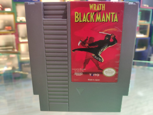 Cartucho Nes - Wrath Of The Black Manta - Usado (Usado)