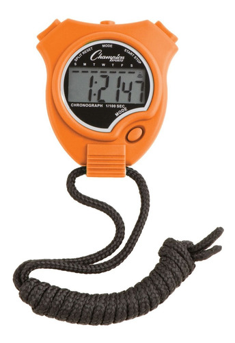 Champion Sports Stopwatch Color Orange 910or