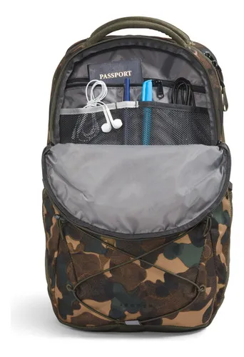 Mochila Jester Café C/verde Nf0a3vxfo86 Color Unitalla