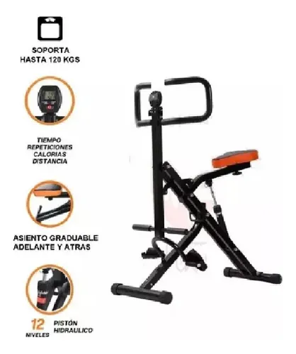 Maquina Ejercicios Body Crunch De Piston Hidraulic 12 Nivels (Usado)