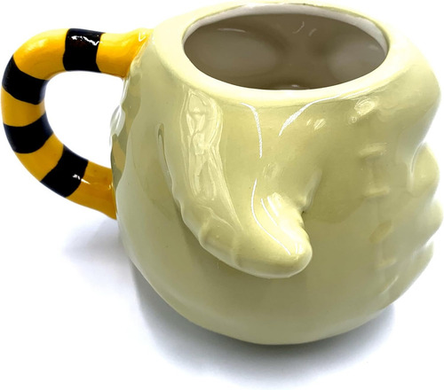 Taza Cerámica 3d Oogie Boogie De Disney, 20 Onzas, Silver Bu