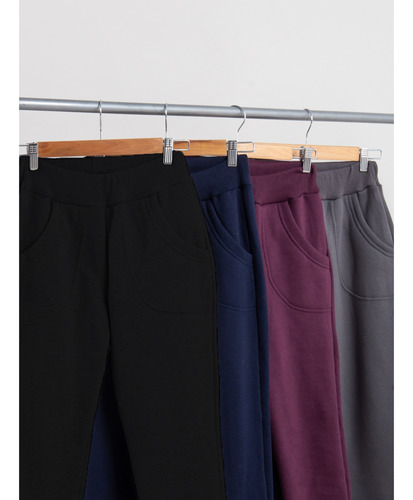 Jogger De Algodón Frisado Any