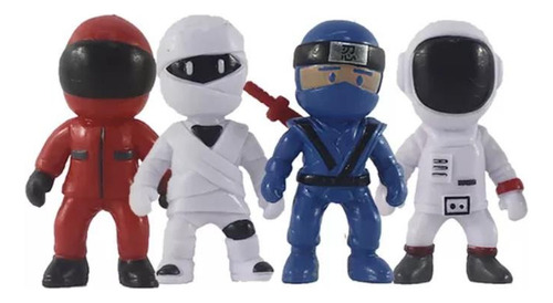 Stumble Guys Bonecos Do Jogo Kit 24 Personagens