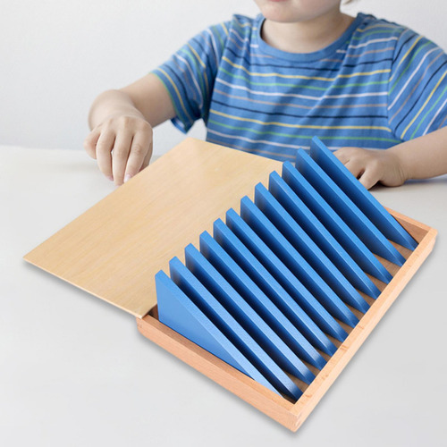 Triángulo Con Caja, Juego Constructivo De Triángulos,