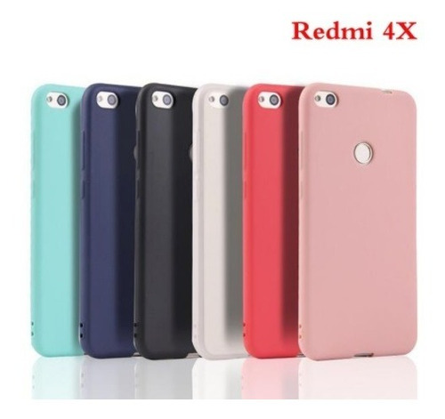 Protector Case Xiaomi Redmi 4x De Tpu Silicona Transparente