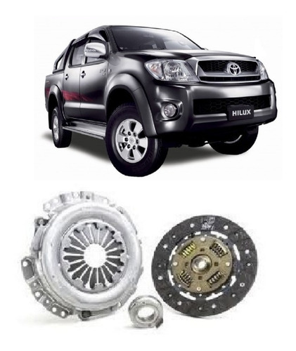 Kit De Embrague Toyota Hilux 2005 Al 2015 260mm X 21 Estrías