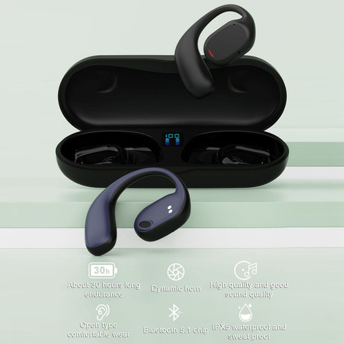 Fones De Ouvido Hi-fi Tws, Não Intra-auriculares Js270, Com
