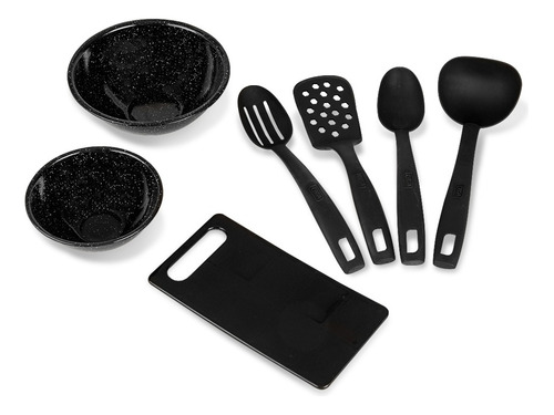 Batería Equipa Tu Cocina Cinsa Esencial De 15 Piezas Rojo