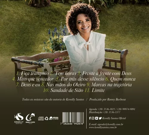 Cd Play-Back - Fica Tranquilo - Kemilly Santos - 7713883 em Promoção na  Americanas