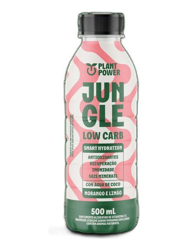 Bebida Isotônica Low Carb Morango E Limão Jungle 500ml