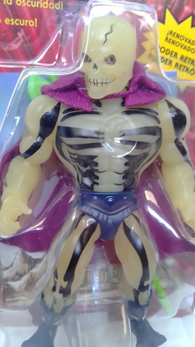 Heman Skeletor Scare Glow Tipo Vintage Montaña Serpiente (Usado)