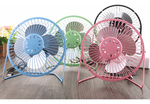 Mini Ventilador De Escritorio De 4 Pulgadas (azul)