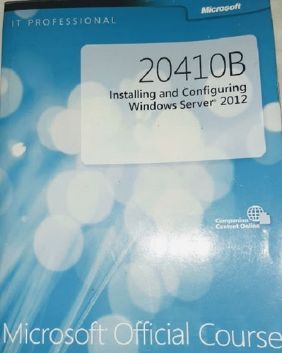 Livro Curso Microsoft Instalação Configuração Windows Server