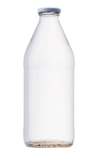 Botella Lechera Transparente 1000 Ml Reachem 10 Unidades