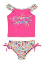 Comprar Traje De Baño Niña 2 Piezas Con Protección Solar Upf 50+ 