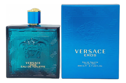 Versace Eros Eau De Toilette 200 Ml Para Hombre