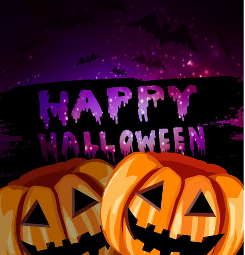 Graficos Halloween Editables - Invitaciones /poster/banner
