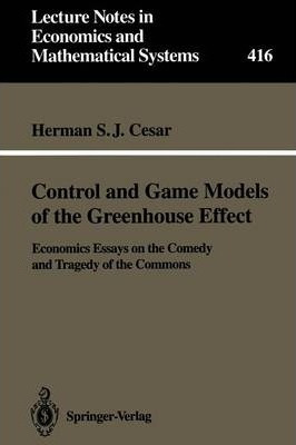 Libro Control And Game Models Of The Greenhouse Effect - ...