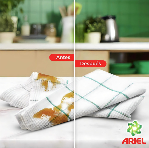 Detergente En Cápsulas Ariel Power Pods 3 En 1 Con 57 Cápsul