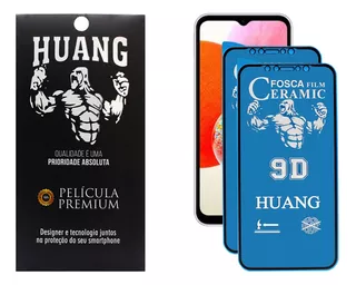 2 Un Película Cerâmica Privativa Fosca Hd Huang Para Samsung