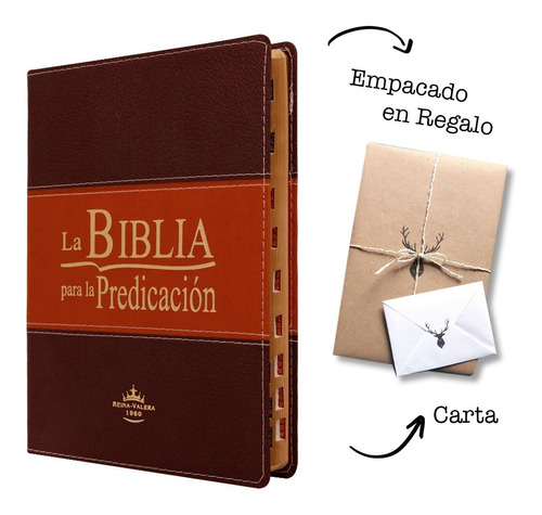 Biblia Para La Predicación De Letra Grande Índice Rvr 1960